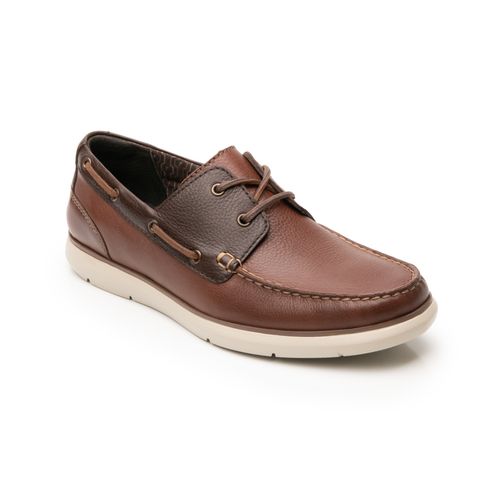 zapato casual de playa flexi para hombre con flowtek tan