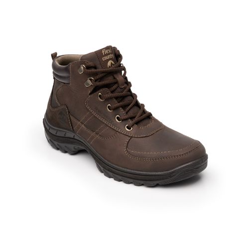 bota flexi country para hombre 66514 chocolate
