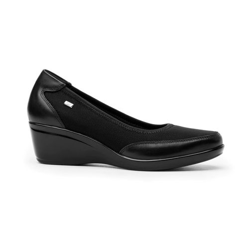 zapato de plataforma flexi para mujer 45215 negro
