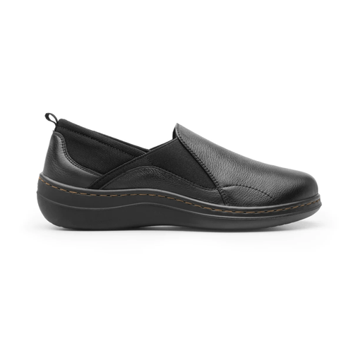 mocasin flexi para mujer 110303 negro