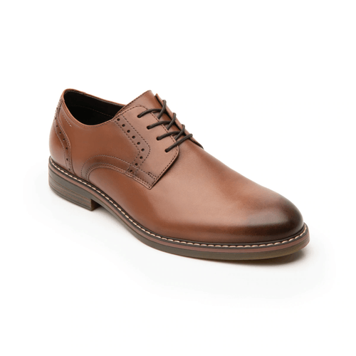 zapato derby flexi para hombre  404601 tan