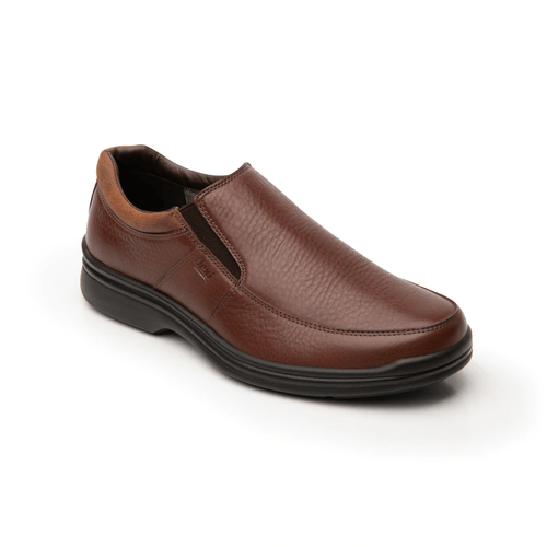 mocasin flexi para hombre 404802 tan
