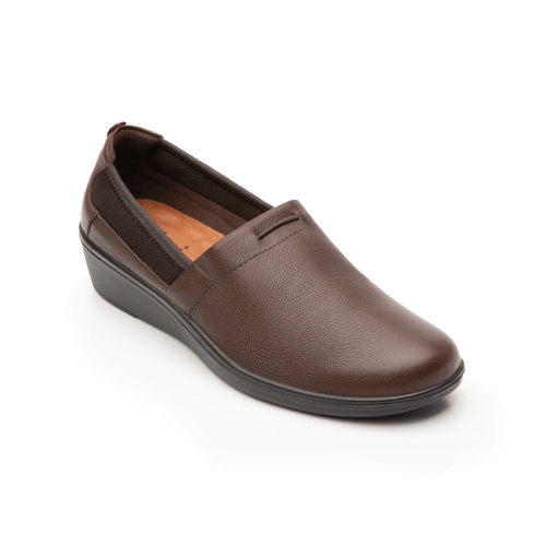 mocasin flexi para mujer 45606 cafe