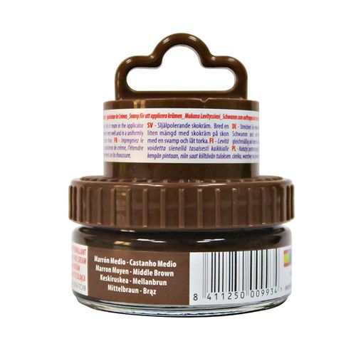 kit crema solido autobrillante marron