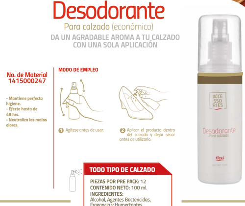 desodorante flexi econ atomizador