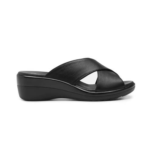 sandalia flexi para mujer 116011 negro