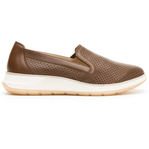 mocasin flexi para mujer 119302 tan