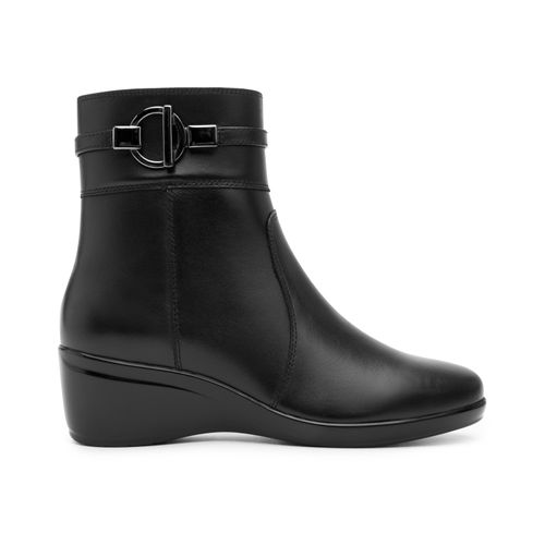 botin con tacon flexi para mujer 45232 negro