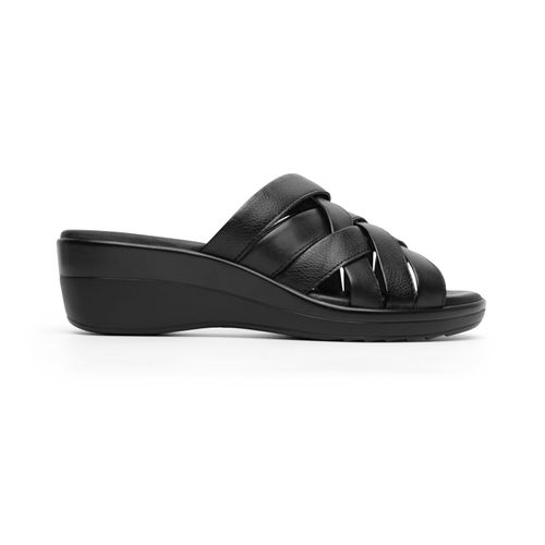 sandalia flexi para mujer 116014 negro
