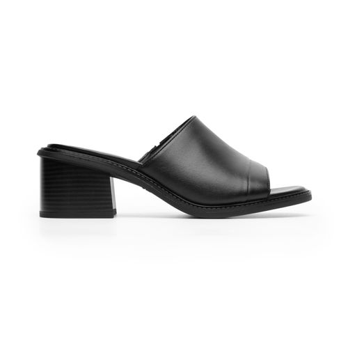 sandalia de tacon flexi para mujer 128403 negro
