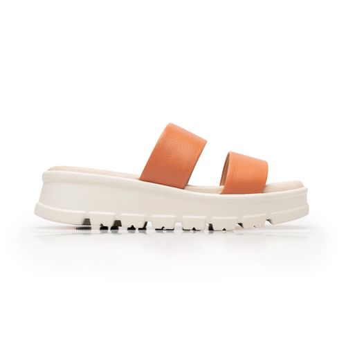 sandalia de plataforma flexi para mujer 128506 durazno