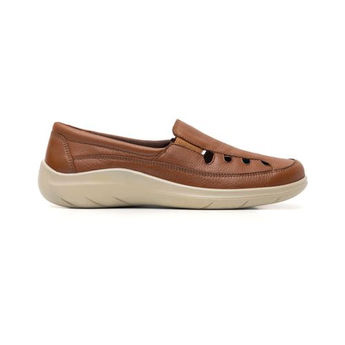 mocasin flexi para mujer 128701 tan