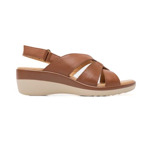 sandalia flexi para mujer 116009 tan