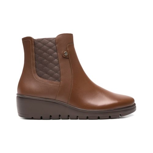 botin flexi para mujer 104821 dark tan