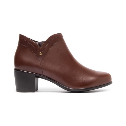 botin con tacon flexi para mujer 110421 tabaco