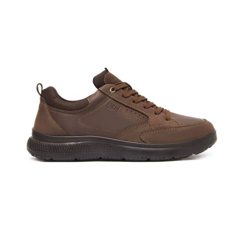 sneaker outdoor flexi para hombre 417604 chocolate