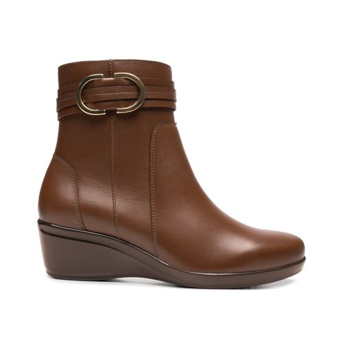 botin con tacon flexi para mujer 45235 cafe