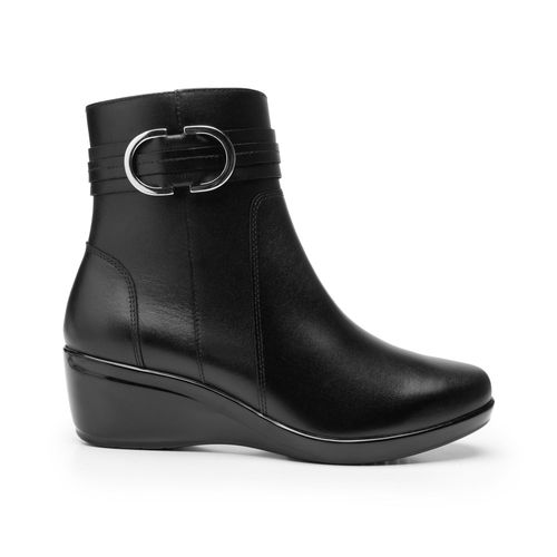 botin con tacon flexi para mujer 45235 negro