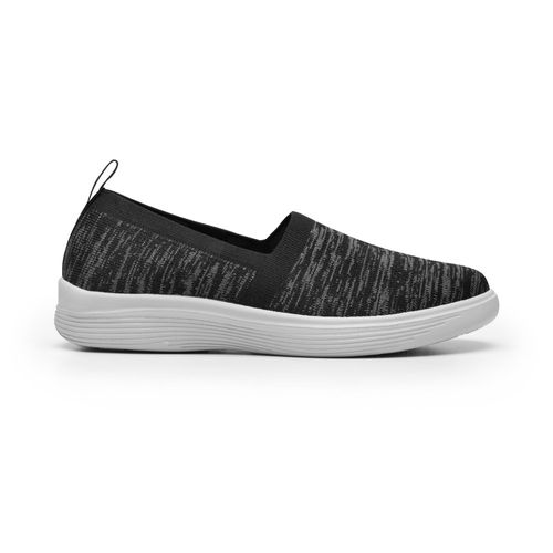 sneaker slip on flexi para mujer 104918 negro