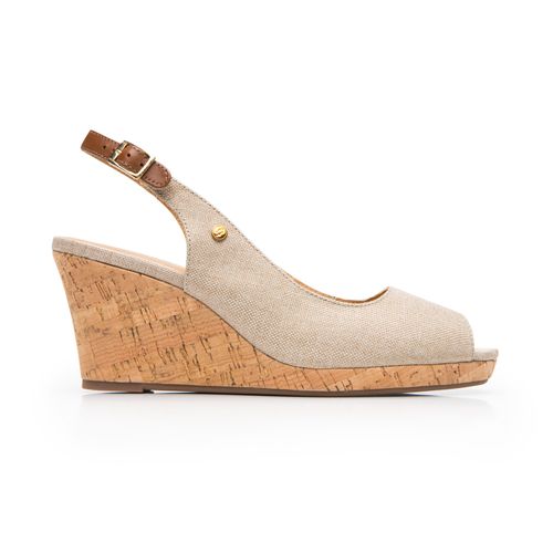 sandalia flexi para mujer 129605 beige