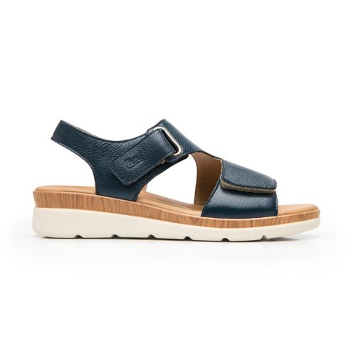 sandalia flexi para mujer 124210 marino