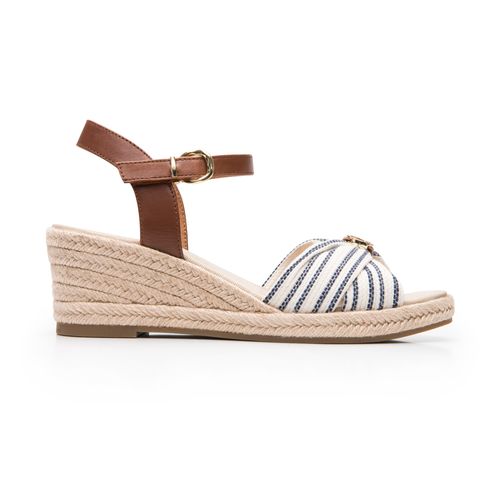 sandalia flexi para mujer 135401 azul