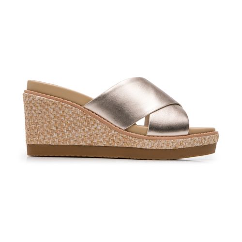 sandalia flexi para mujer 135602 oro