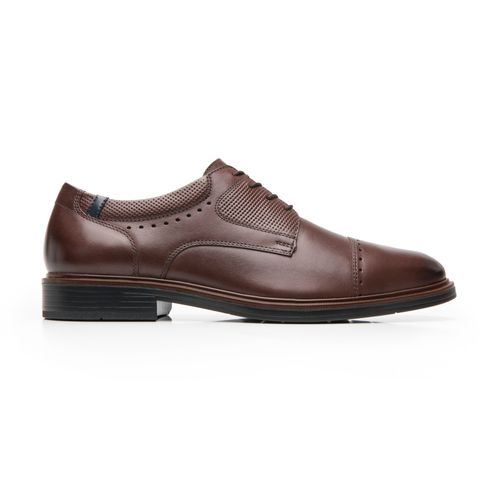 Mocasín flexi para hombre 400102 nogal