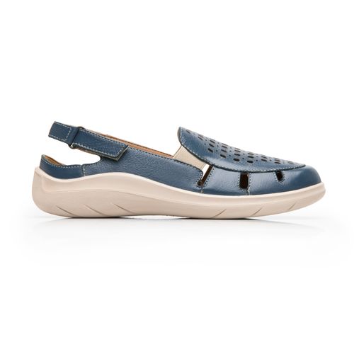 sueco flexi para mujer 128706 azul