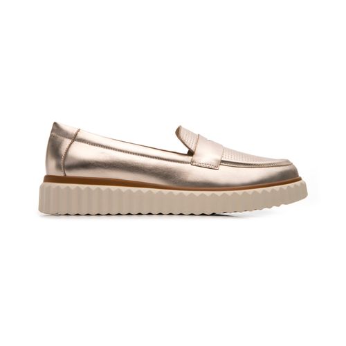 mocasin flexi para mujer 134703 oro rosado