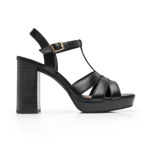 sandalia flexi para mujer 134401 negro