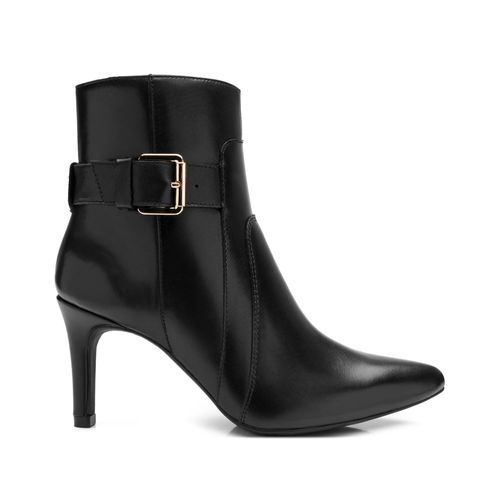 botin con tacon flexi para mujer 104522 negro