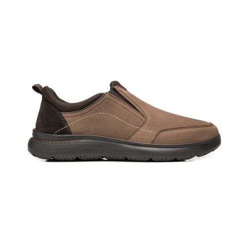 mocasin flexi para hombre 417606 taupe