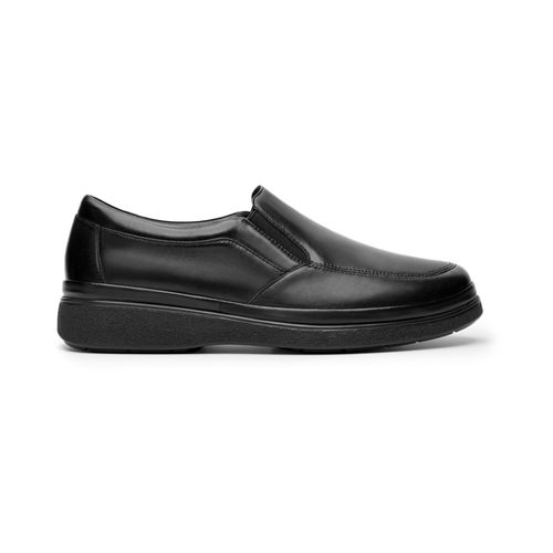 mocasin flexi para hombre 707003 negro