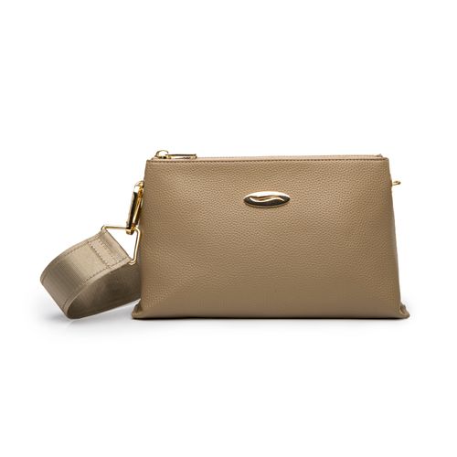 bolso crossbody pu alice taupe 1430000361