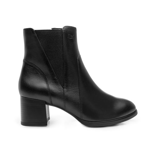 botin con tacon flexi para mujer 137304 negro