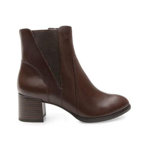 botin con tacon flexi para mujer 137304 tabaco