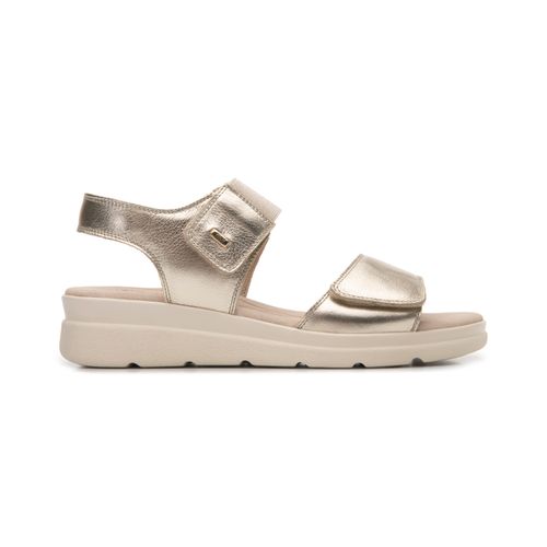 sandalia flexi para mujer 124213 oro