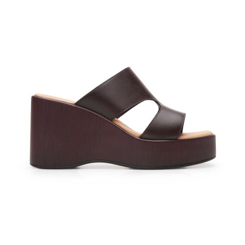 sandalia flexi para mujer 139203 madera